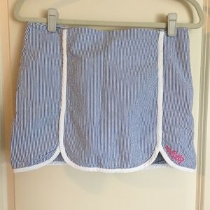 Lilly Pulitzer Seersucker Skirt Skort 4